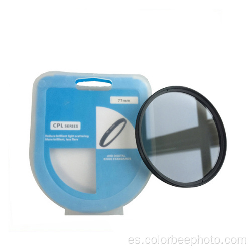 Lente óptica de la cámara Filtro polarizador circular CPL